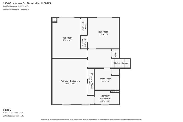 1554 CHICKASAW Drive, Naperville, IL 60563