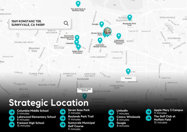 1069 Konstanz Terrace, Sunnyvale, CA 94089