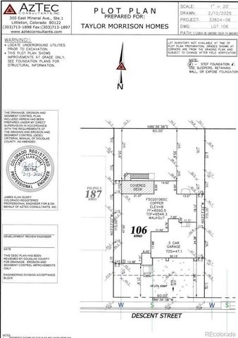 3943 Descent Street, Castle Rock, CO 80108