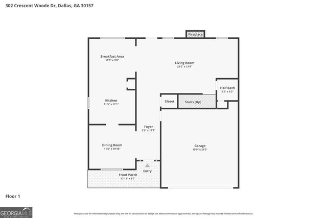 302 Crescent Woode Drive, Dallas, GA 30157