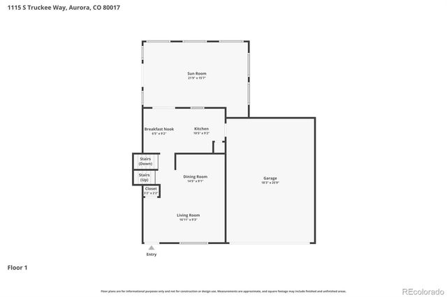 1115 S Truckee Way, Aurora, CO 80017