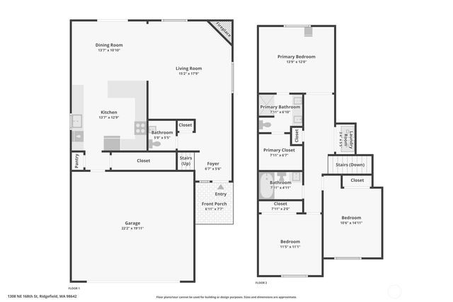 1308 NE 168th Street, Ridgefield, WA 98642