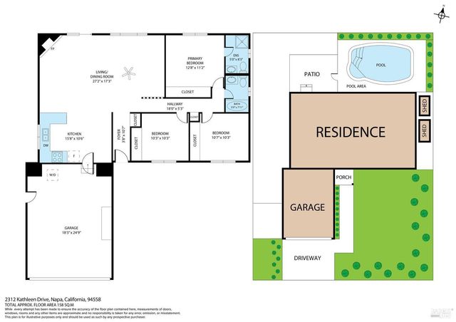 2312 Kathleen Dr, Napa, CA 94558