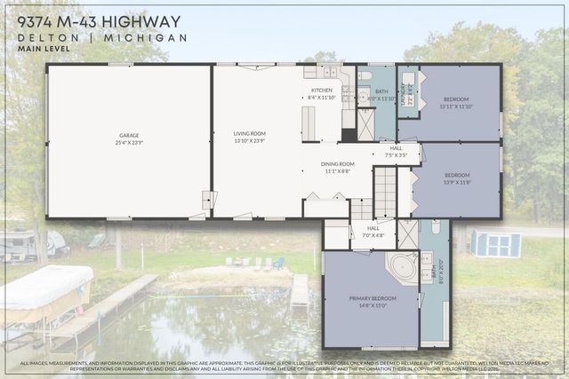 9374 S M-43 Highway, Delton, MI 49046