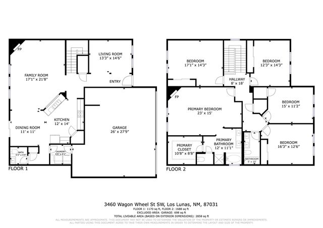 3460 Wagon Wheel Street SW, Los Lunas, NM 87031