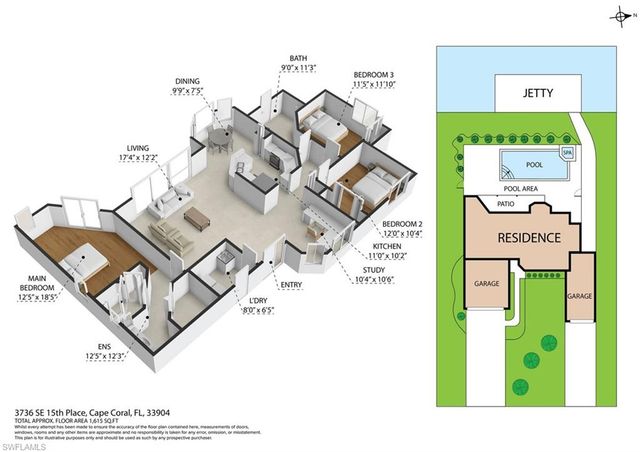 3736 SE 15th PL, Cape Coral, FL 33904