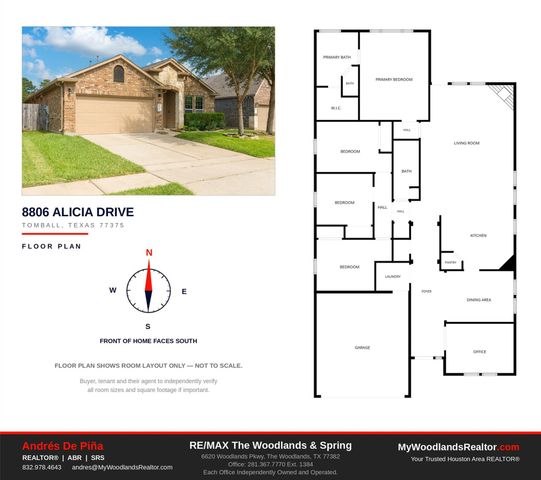 8806 Alicia Drive, Tomball, TX 77375