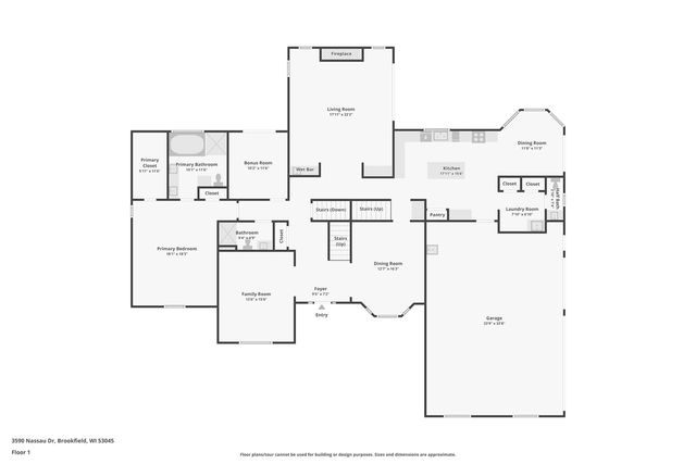 3590 Nassau DRIVE, Brookfield, WI 53045
