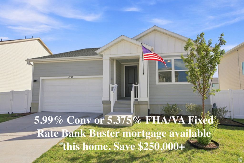 1736 E CHUKAR DR, Eagle Mountain, UT 84005 — exterior