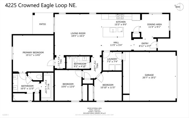 4225 Crowned Eagle Loop NE, Rio Rancho, NM 87144