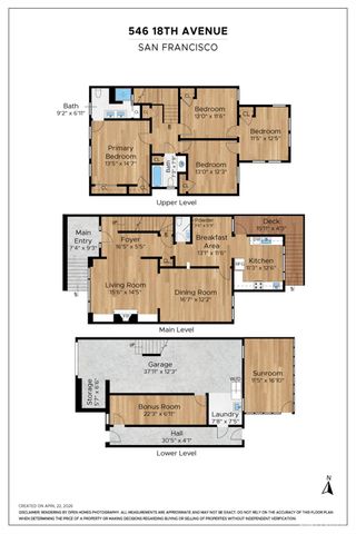 546 18th Avenue, San Francisco, CA 94121
