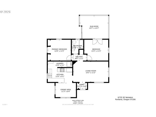 6735 Se NEHALEM St, Portland, OR 97206
