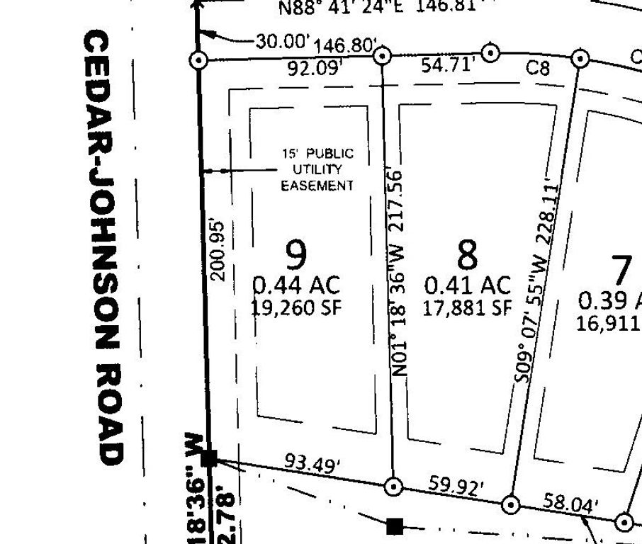 Lot 9 Meadows Subdivision Part 6, West Branch, IA 52358