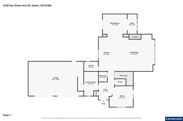 2185 Kari Dawn Av SE, Salem, OR 97306