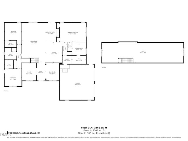 6082 High Rock Road, Efland, NC 27243