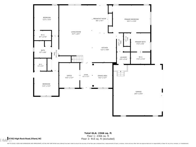 6082 High Rock Road, Efland, NC 27243