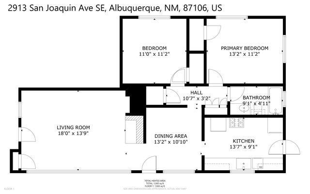 2913 San Joaquin Avenue SE, Albuquerque, NM 87106