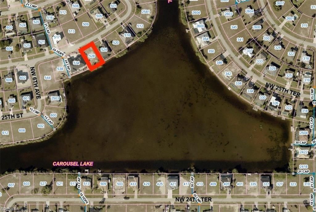 528 NW 25th TER, CAPE CORAL, FL 33993 — exterior