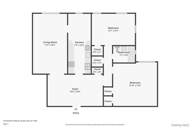 12 Hamilton Place B5, Garden City, NY 11530