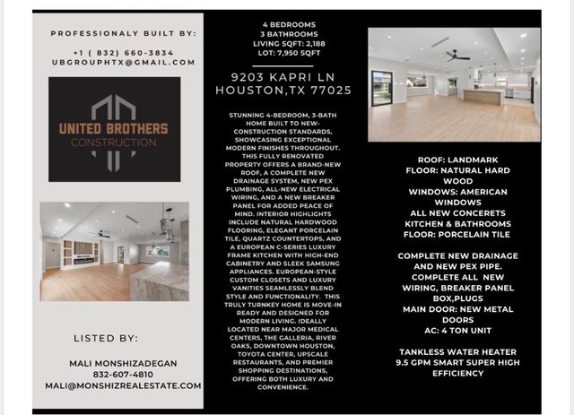 9203 Kapri Lane, Houston, TX 77025