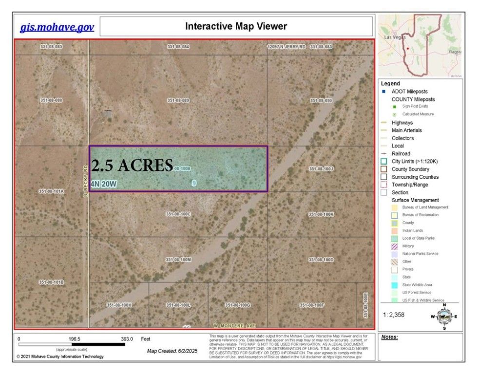 351-08-100B N BECKY Road, Dolan Springs, AZ 86441