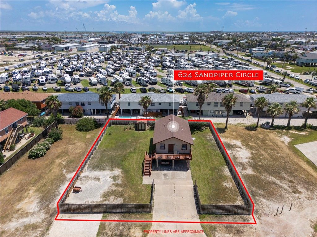 624 Sandpiper Circle, Port Aransas, TX 78373 — exterior