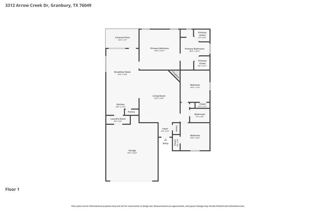 3312 Arrow Creek Drive, Granbury, TX 76049