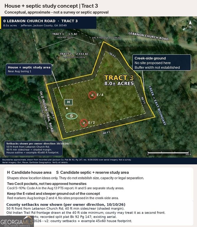 0 Lebanon Church Road TRACT 3, Jefferson, GA 30549 — photo 2