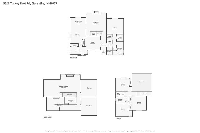 5521 Turkey Foot Road, Zionsville, IN 46077