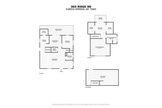 303 Ridge Road, Eureka Springs, AR 72631