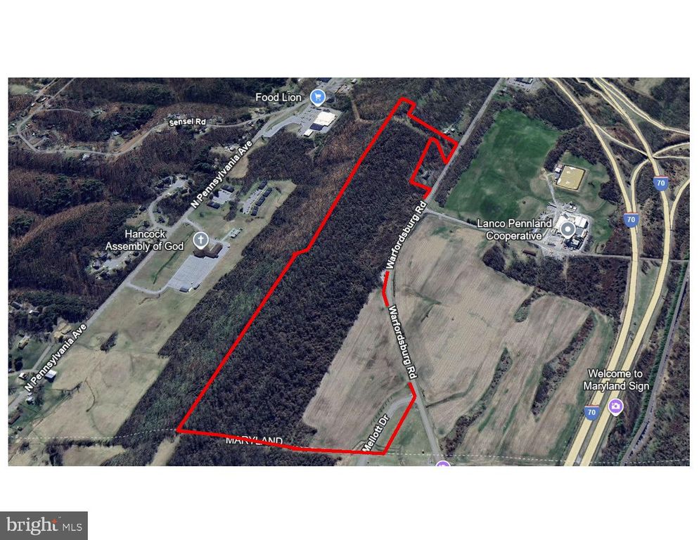 64.55 ACRES WARFORDSBURG RD, Hancock, MD 21750
