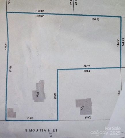 500 N Mountain Street, Cherryville, NC 28021