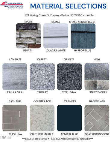 189 Kipling Creek Drive, Fuquay Varina, NC 27526