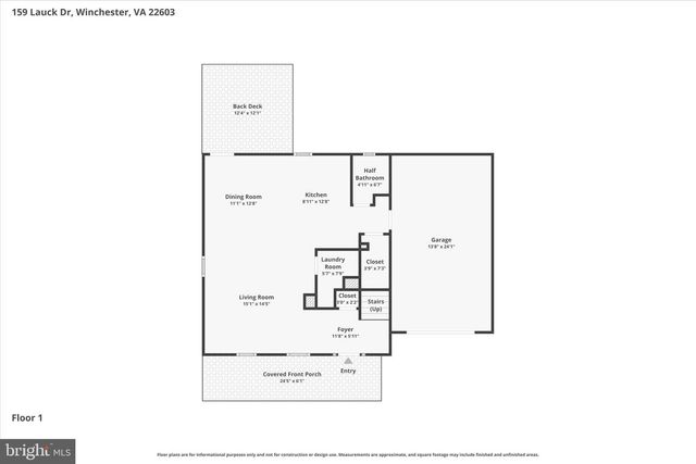 159 LAUCK DR, Winchester, VA 22603