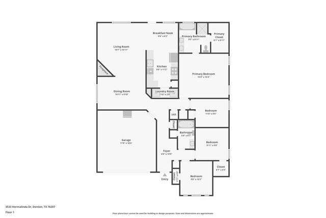 3533 Hermalinda Drive, Denton, TX 76207