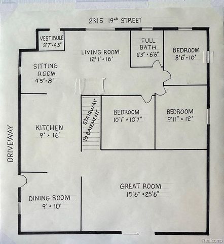 2315 19th Street, Wyandotte, MI 48192