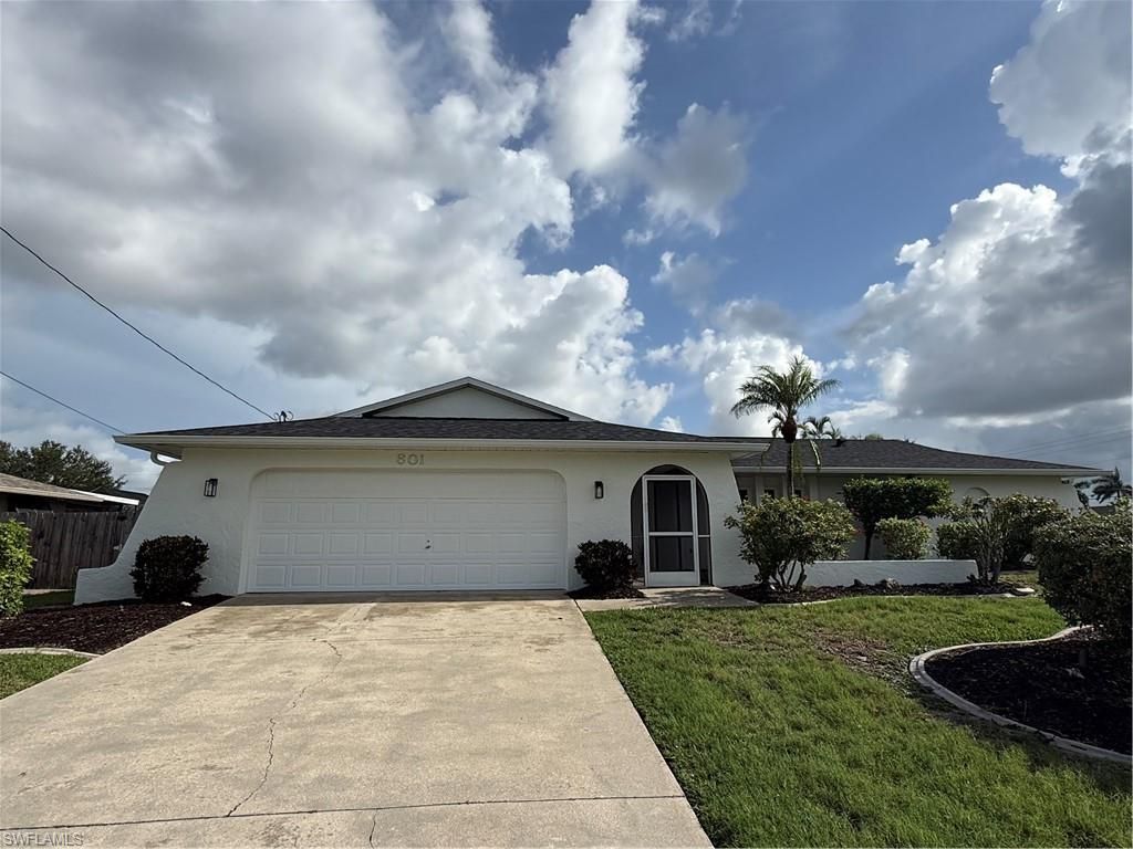 801 SW 52nd ST, CAPE CORAL, FL 33914 — exterior