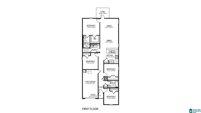 3851 HERITAGE CREST DRIVE, Bessemer, AL 35023