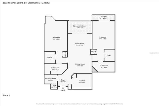 2333 FEATHER SOUND DRIVE B603, Clearwater, FL 33762