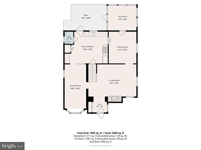 1259 ROSEMONT LN, Abington, PA 19001