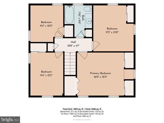 1259 ROSEMONT LN, Abington, PA 19001