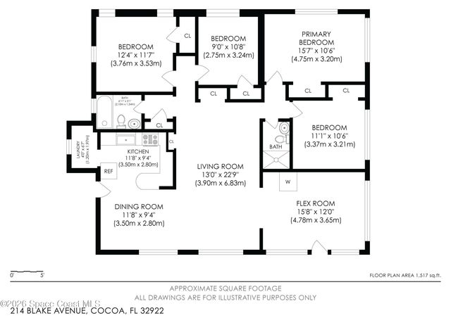 214 Blake Avenue Sfr, Cocoa, FL 32922