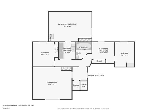 4018 Shamrock Drive NE, Saint Anthony, MN 55421