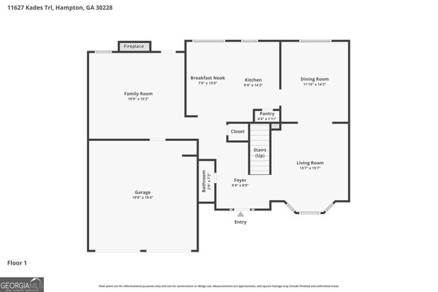 11627 Kades Trail, Hampton, GA 30228