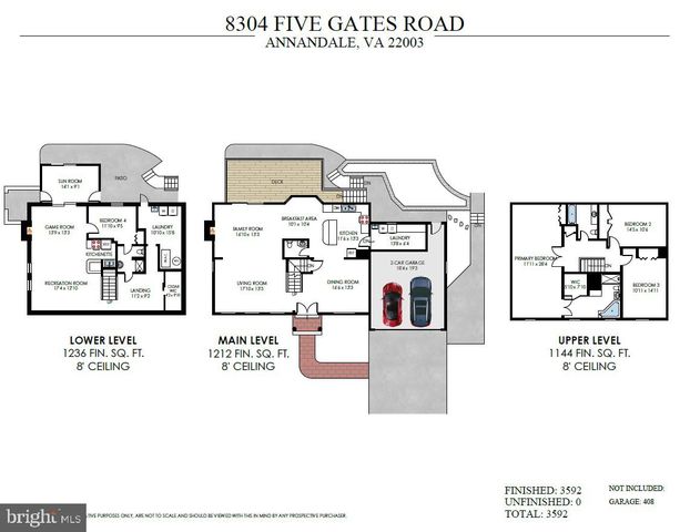8304 FIVE GATES RD, Annandale, VA 22003