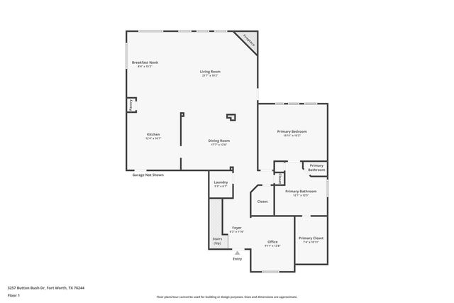 3257 Button Bush Drive, Fort Worth, TX 76244