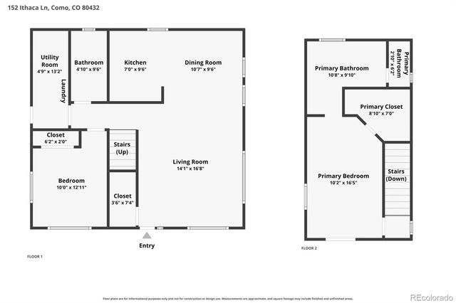 152 Ithaca Lane, Como, CO 80432