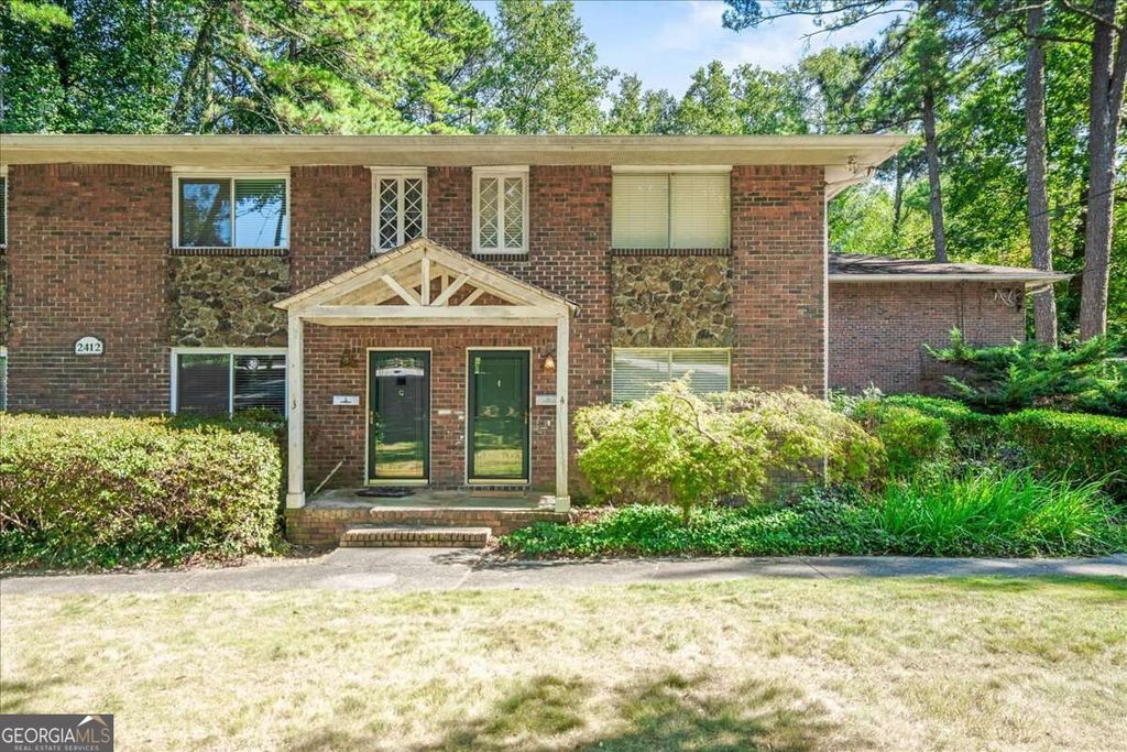 2412 Peachwood Circle NE 4, Atlanta, GA 30345 — exterior