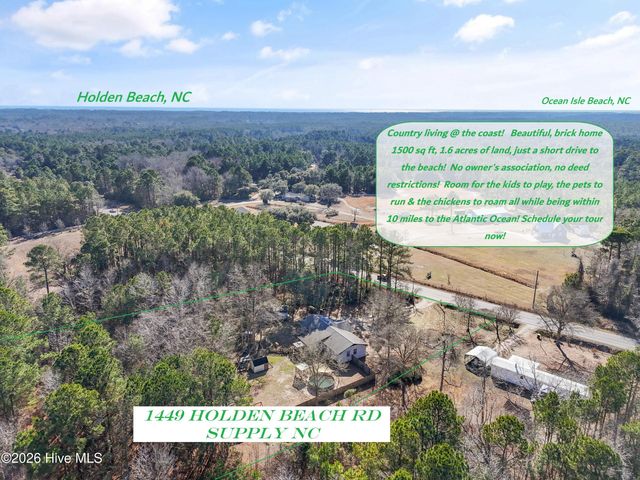 1449 Holden Beach Road SW, Supply, NC 28462