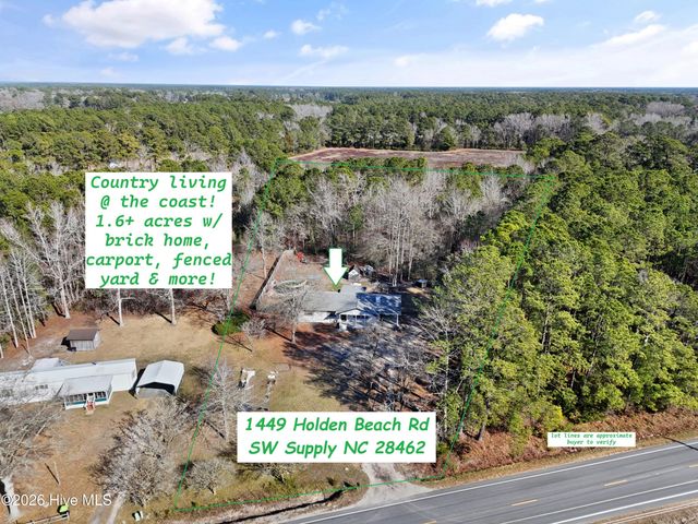 1449 Holden Beach Road SW, Supply, NC 28462